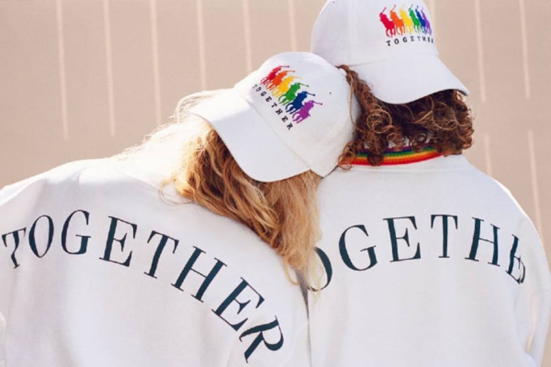 New Rainbow Flag Hat Tees Gay Lesbian LGBT Pride Printed T-Shirt & Cap Set